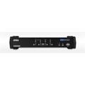 Aten KVM Switch 4-Port DVI DL DVI DualLink USB2 Audio EDID 4xKabel